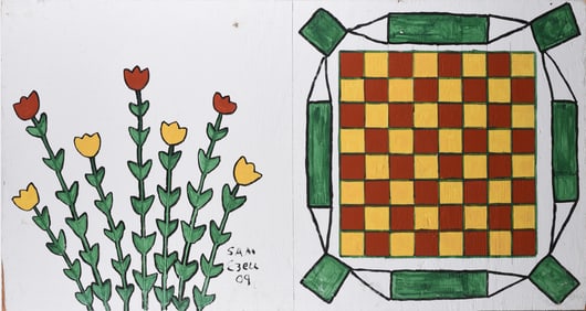 Sam Ezell Folk Art Painting