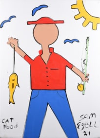Sam Ezell Folk Art Painting