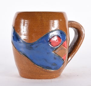 Folk Pottery Mug Randy Tobias