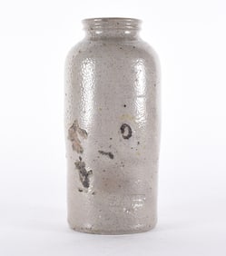 Signed Bell Stoneware Jar