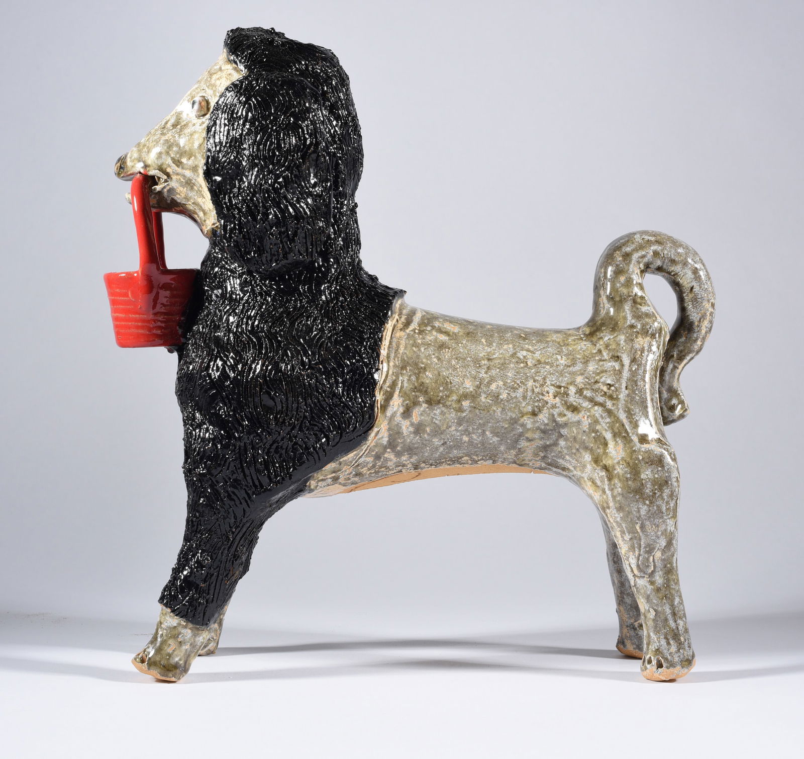 Marvin Bailey Pottery Dog (1 of 4)