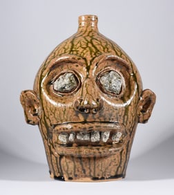 Marvin Bailey Rock Eye Face Jug