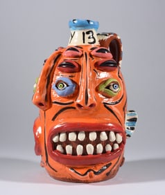 Carl Block Face Jug
