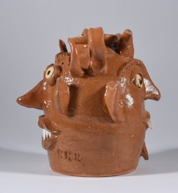 Kathy Richards Double Face Jug