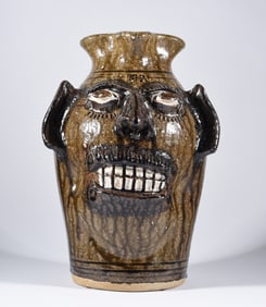 Steve Abee Face Jug Churn