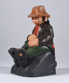 Clyde Herrmann Folk Art Carving Merser, PA