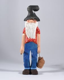 Clyde Herrmann Folk Art Carving Merser, PA