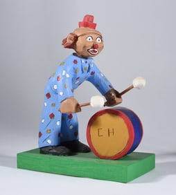 Clyde Herrmann Folk Art Carving Merser, PA