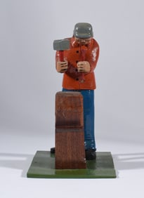Clyde Herrmann Folk Art Carving Merser, PA