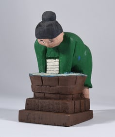 Clyde Herrmann Folk Art Carving Merser, PA