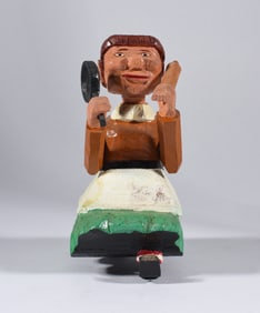 Clyde Herrmann Folk Art Carving Merser, PA