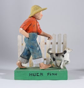 Clyde Herrmann Folk Art Carving Merser, PA