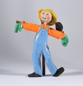 Clyde Herrmann Folk Art Carving Merser, PA