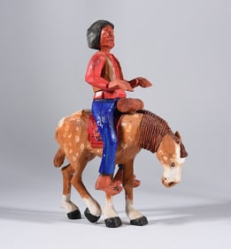 Clyde Herrmann Folk Art Carving Merser, PA