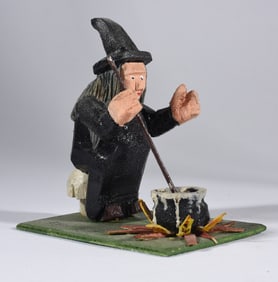 Clyde Herrmann Folk Art Carving Merser, PA
