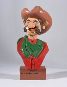 Clyde Herrmann Folk Art Carving Merser, PA
