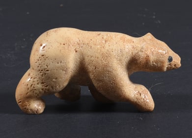 Inuit Carved Whale Bone Figure