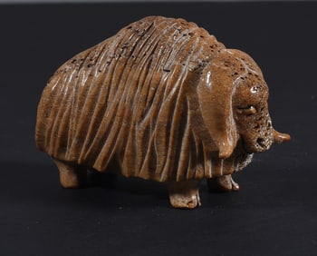 Inuit Carved Whale Bone Figure