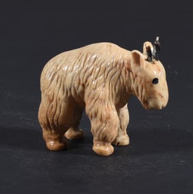 Inuit Carved Whale Bone Figure