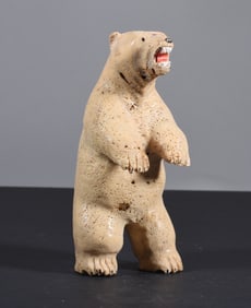 Inuit Carved Whale Bone Figure