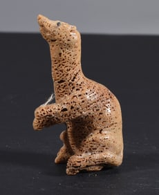 Inuit Carved Whale Bone Figure