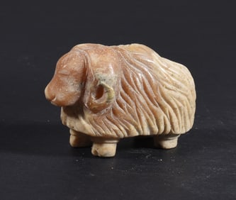 Inuit Carved Whale Bone Figure