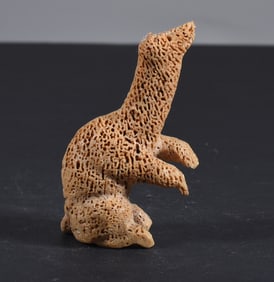Inuit Carved Whale Bone Figure
