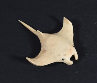 Inuit Carved Whale Bone Figure