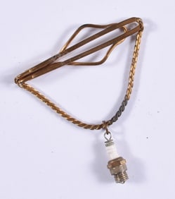 Vintage Spark Plug Tie Pin