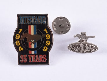 Vintage Mustang Pins