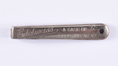 Edelweiss Can Opener Advertising