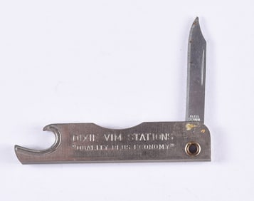 Dixie Vim Stations Opener and Knife