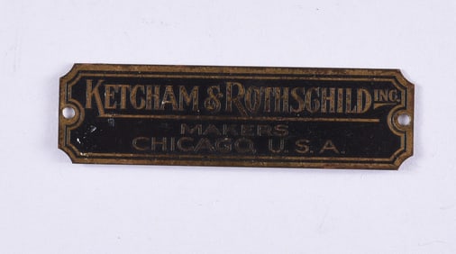 Ketcham and Rothschild Metal Tab