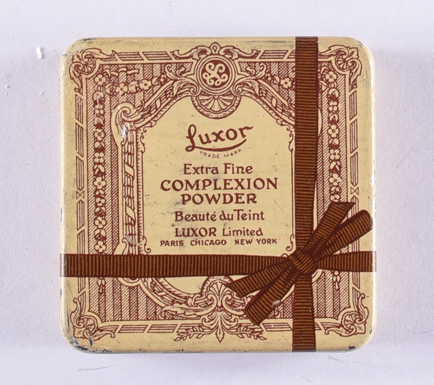 Antique Tin Litho Container (1 of 2)