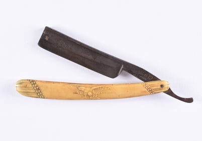 American Civil War Straight Razor