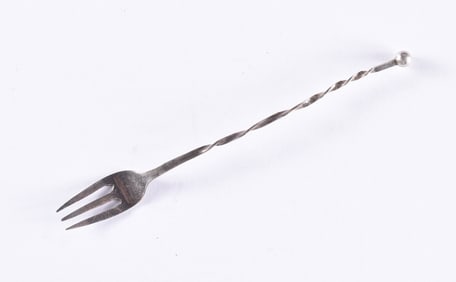 Small Pickle Fork Marked on Back