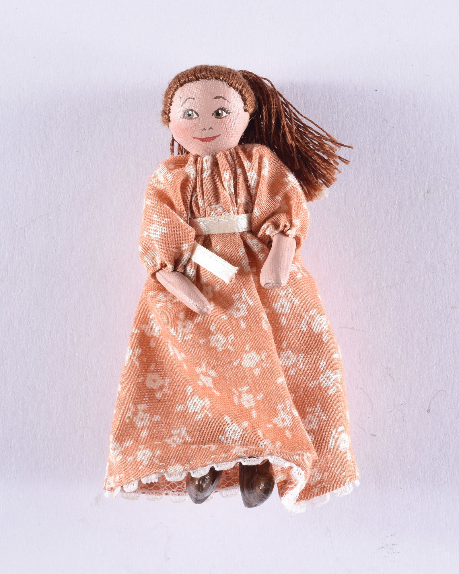 Miniature Baby Doll: all items are from an attic trunk. The second trunk taken out of an attic and displayed for auction. All items are small 1" to 3". We can ship items in a 6" box and fit as many as we can for aroun $10