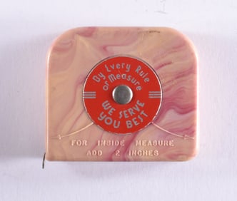 Vintage Advertising Measuring Tape