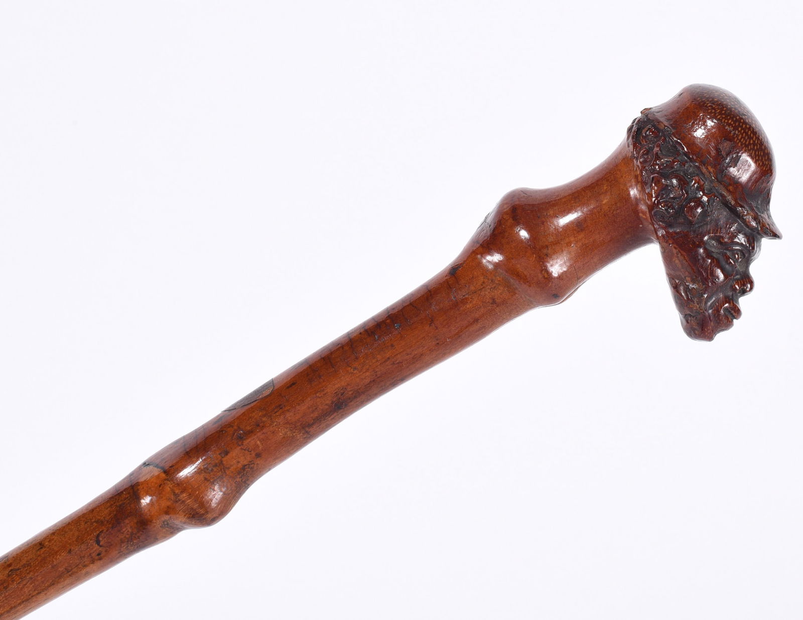African American Folk Carved Cane Walking Stick (1 of 3)