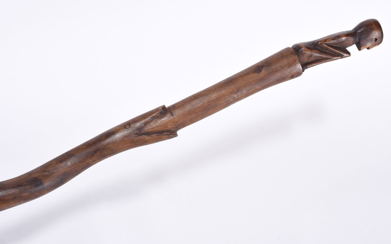 African American Folk Art Carved Cane (1 of 3)