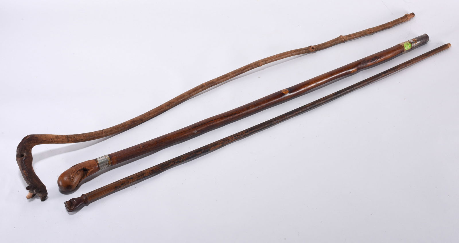 Outstanding Group of 3 Folky Canes (1 of 4)