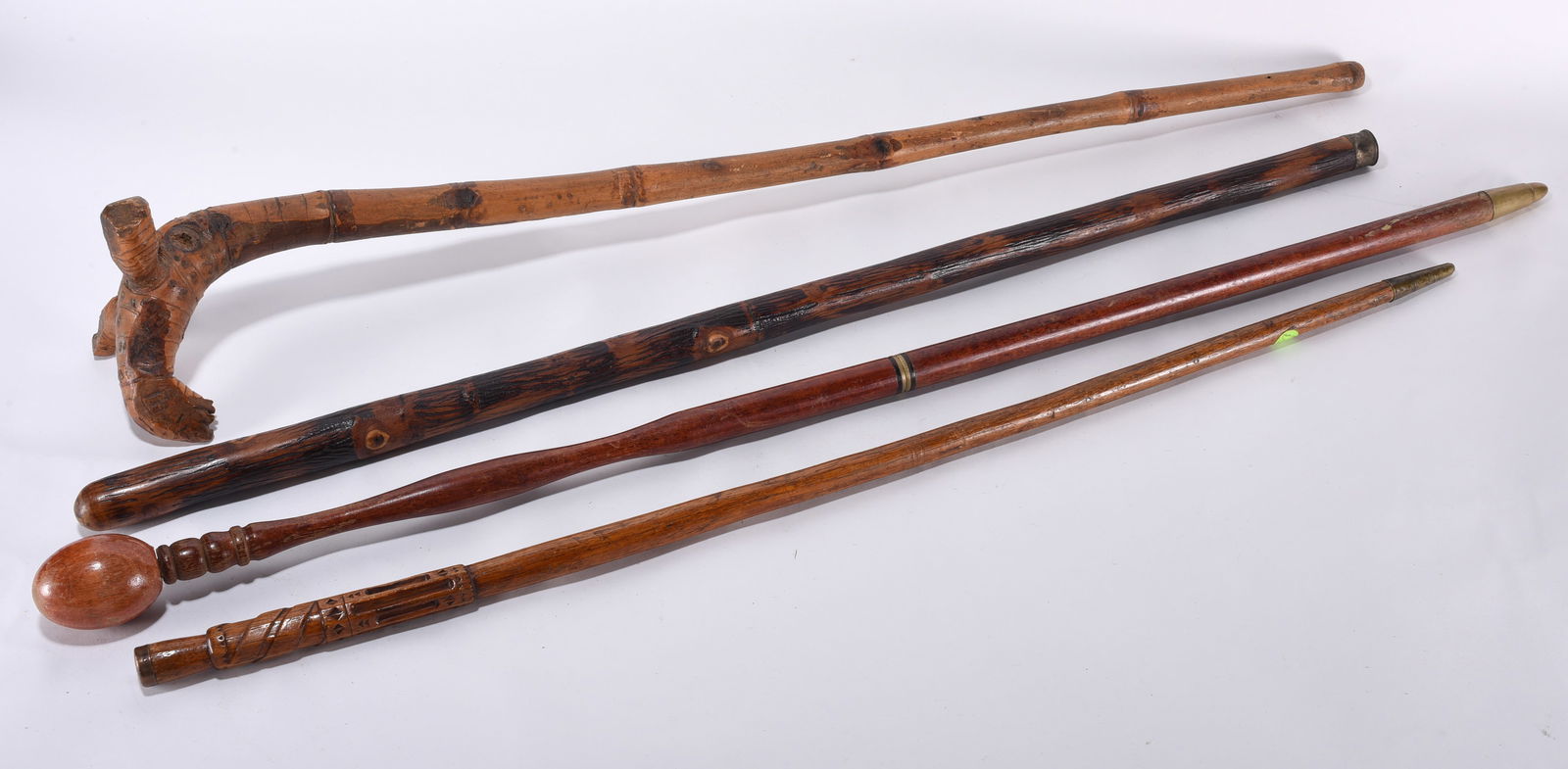 Group of 4 Folky Walking Sticks (1 of 3)