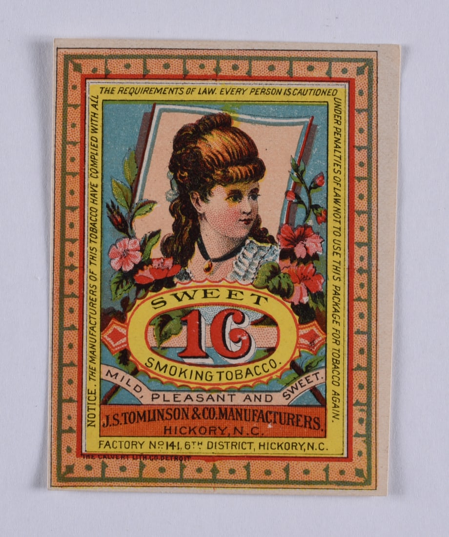 ca. 1890 JS Tomlinson Hickory NC Trade Card: these items are all fresh from an attic clean out. This is some very early Ephemera and paper. Please look close at all items we may have missed a good one and put it in a group! All items can be ship