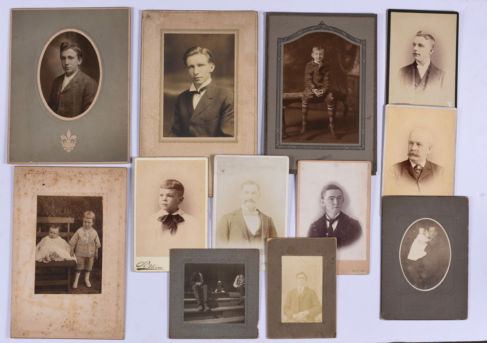 Early 20th Century Photographs: these items are all fresh from an attic clean out. This is some very early Ephemera and paper. Please look close at all items we may have missed a good one and put it in a group! All items can be ship