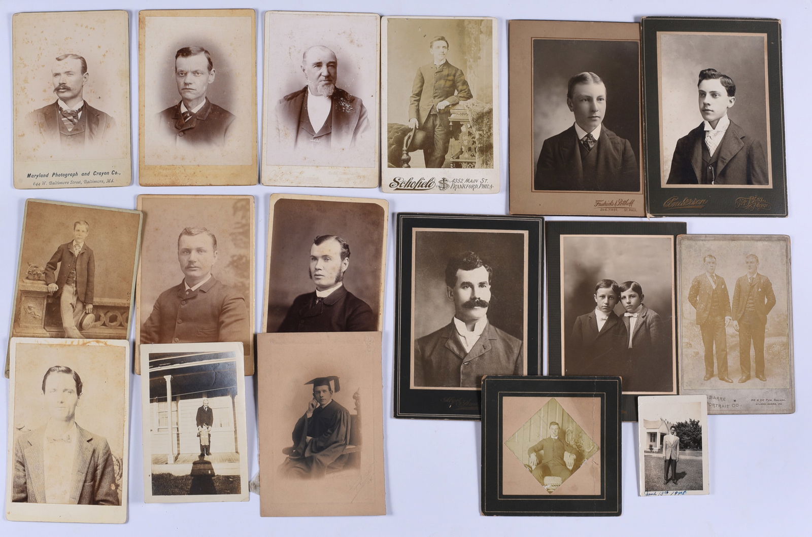 Early 20th Century Photographs: these items are all fresh from an attic clean out. This is some very early Ephemera and paper. Please look close at all items we may have missed a good one and put it in a group! All items can be ship