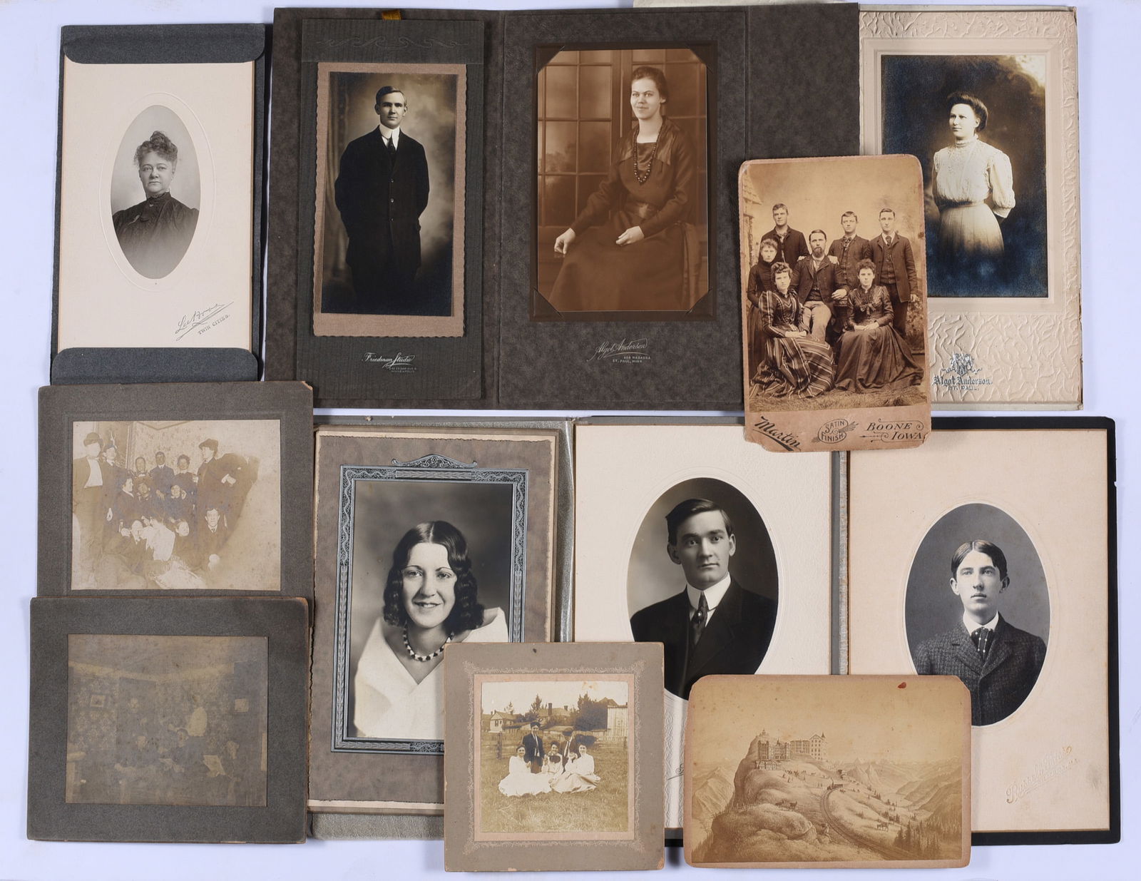 Collection of Photographs from the 1800s: these items are all fresh from an attic clean out. This is some very early Ephemera and paper. Please look close at all items we may have missed a good one and put it in a group! All items can be ship