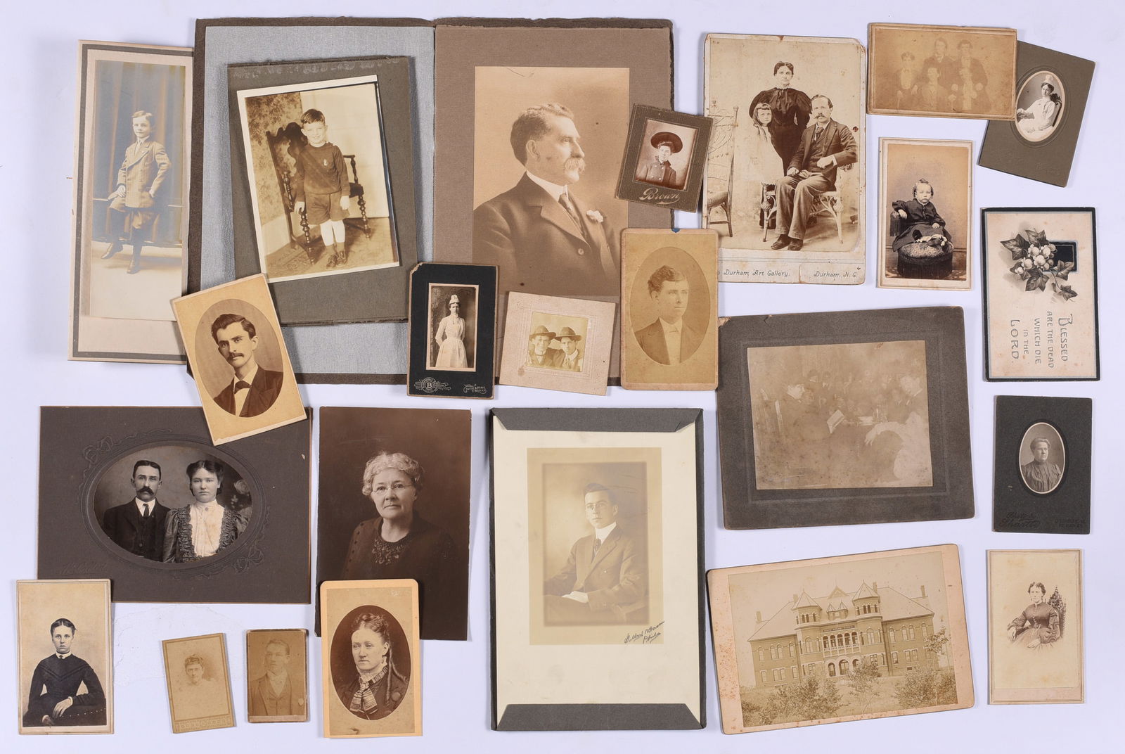Collection of Photographs from the 1800s: these items are all fresh from an attic clean out. This is some very early Ephemera and paper. Please look close at all items we may have missed a good one and put it in a group! All items can be ship