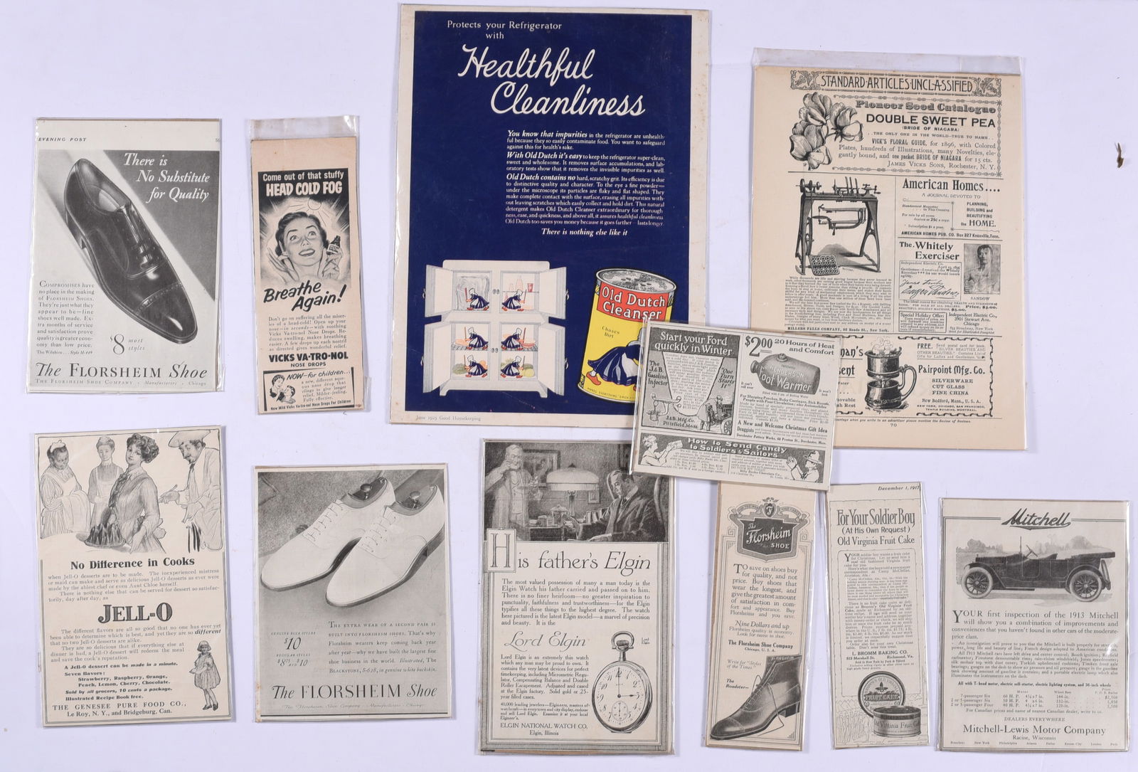 20th Century Group of Paper Advertisements (1 of 1)