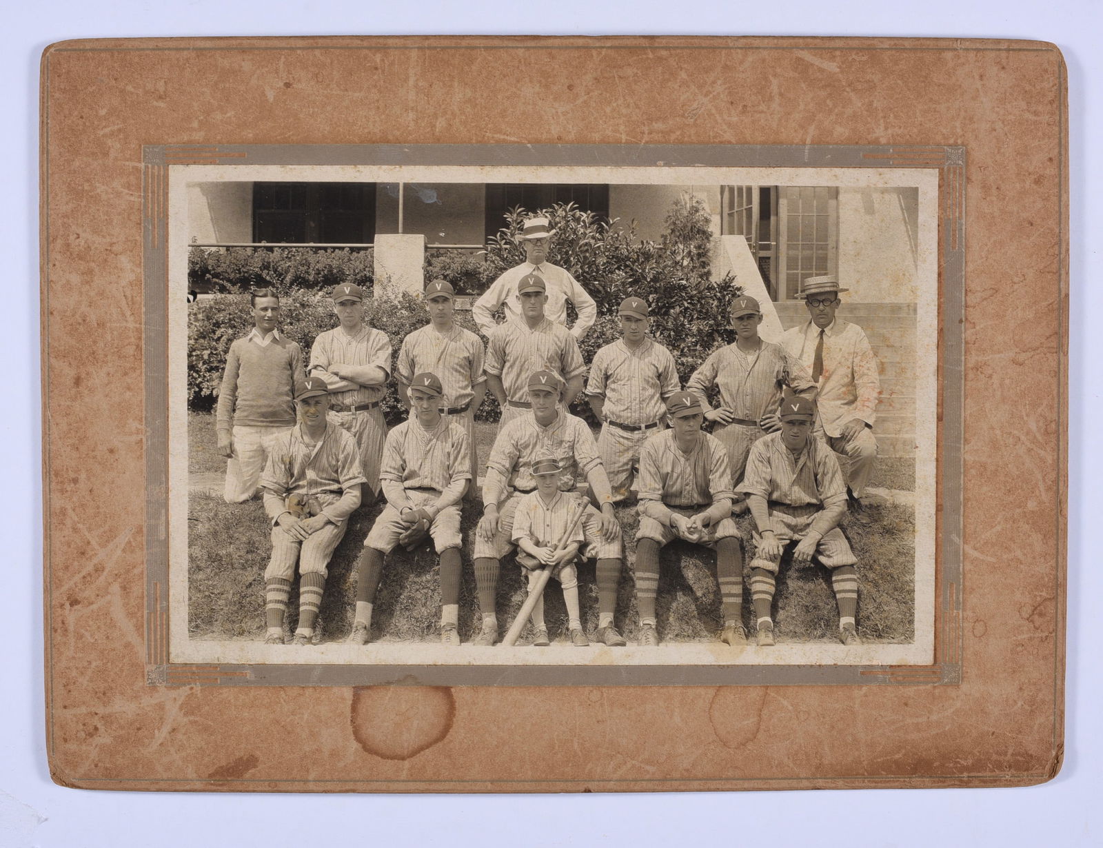 19th Century Original Photo of a Baseball Team: these items are all fresh from an attic clean out. This is some very early Ephemera and paper. Please look close at all items we may have missed a good one and put it in a group! All items can be ship