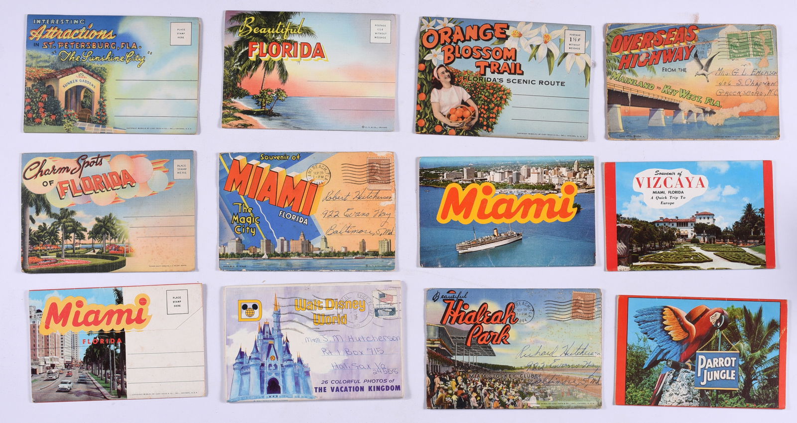 Vintage Post Card Collection: these items are all fresh from an attic clean out. This is some very early Ephemera and paper. Please look close at all items we may have missed a good one and put it in a group! All items can be ship